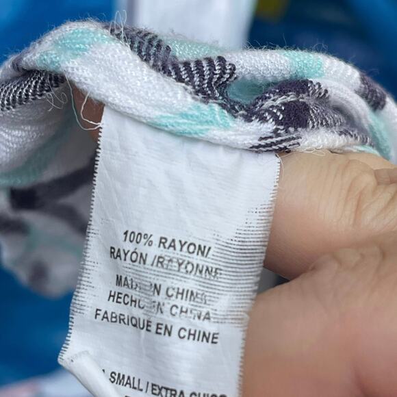 Rails • Button Front Long Sleeve Plaid Top - Picture 7 of 7